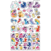 MY LITTLE PONY COLOURING SET - WOW! + สีไม้และสติ๊กเกอร์โฮโลแกรม